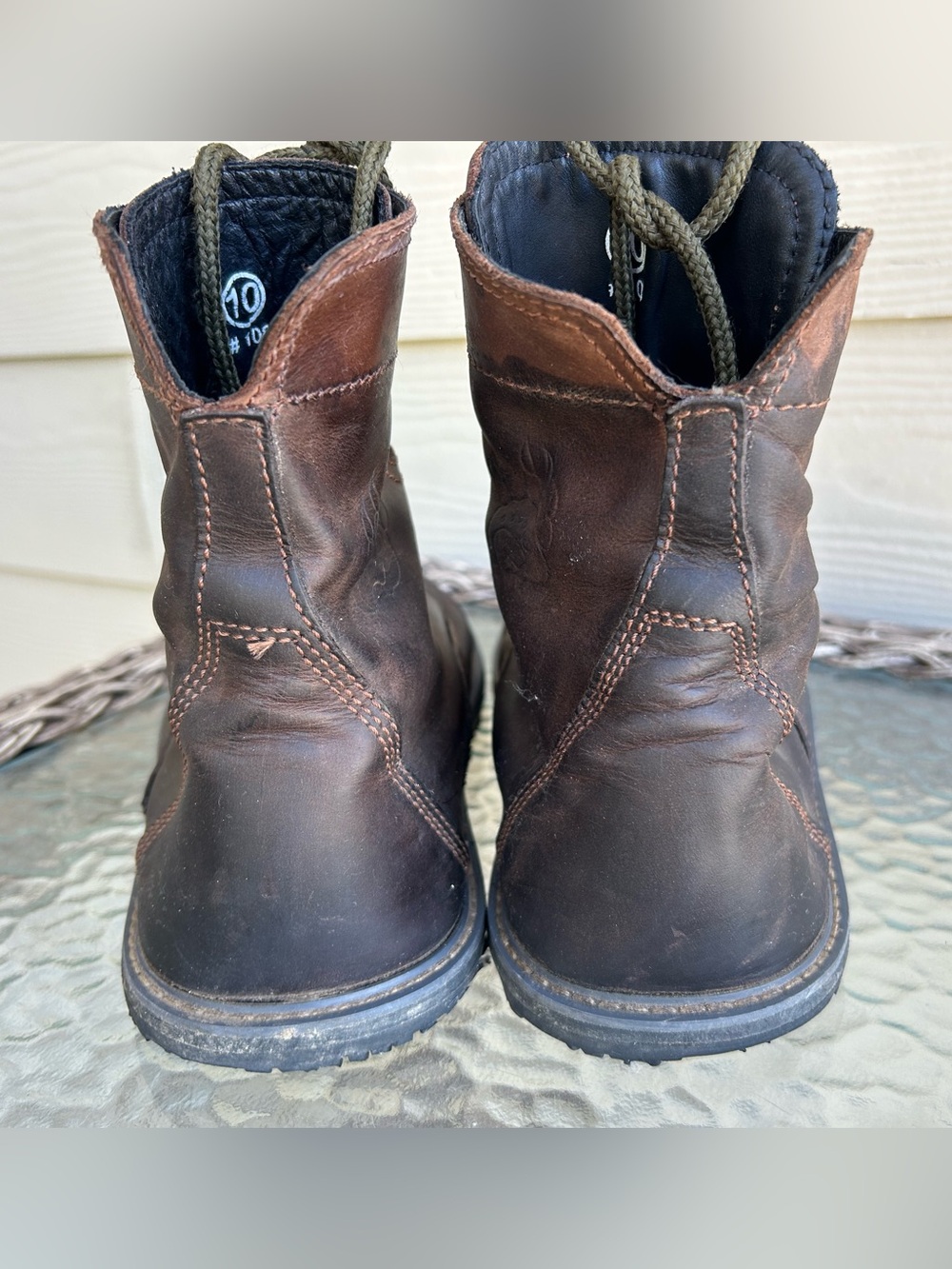 Mens $499 BAREFOOT BRUIN (Made in USA) Leather Zero Drop Minimalist Boot 10 - Picture 14 of 14